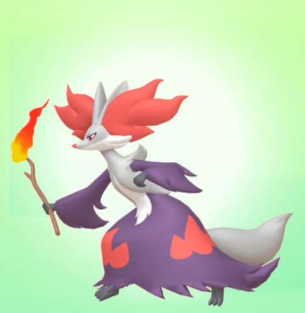 Pokemon Scarlet and Violet SV - Shiny Delphox