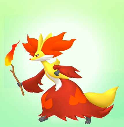 Pokemon Scarlet and Violet SV - Regular Delphox