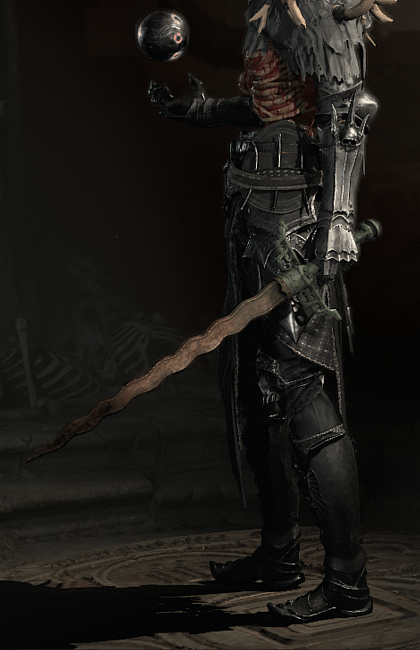 Diablo 4 - Flammard One-Handed Sword Weapon Transmog