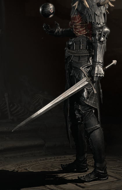 Diablo 4 - Short Sword One-Handed Sword Weapon Transmog