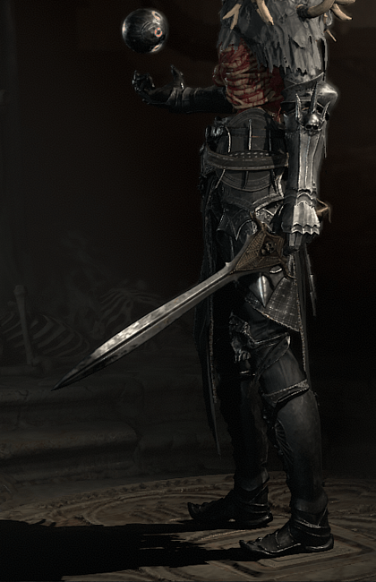 Diablo 4 - Lich Blade One-Handed Sword Weapon Transmog