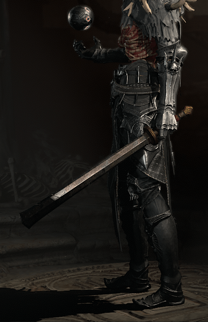 Diablo 4 - Broad Sword One-Handed Sword Weapon Transmog