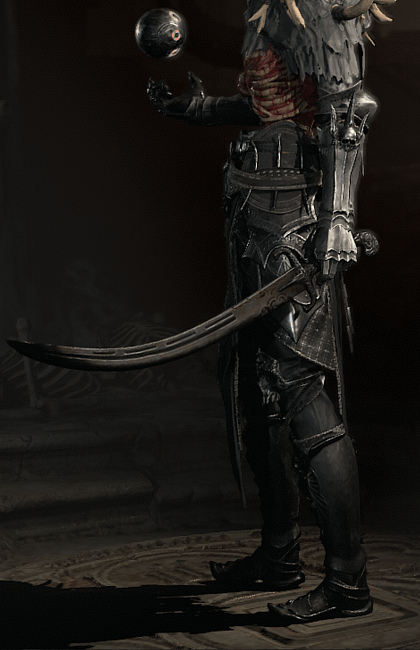 Diablo 4 - War Sword One-Handed Sword Weapon Transmog