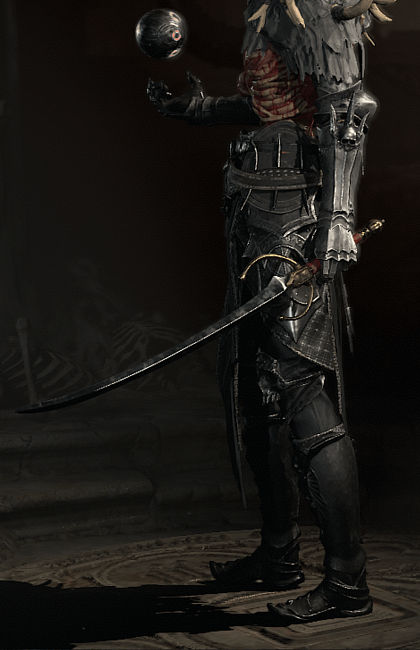 Diablo 4 - Mangler One-Handed Sword Weapon Transmog