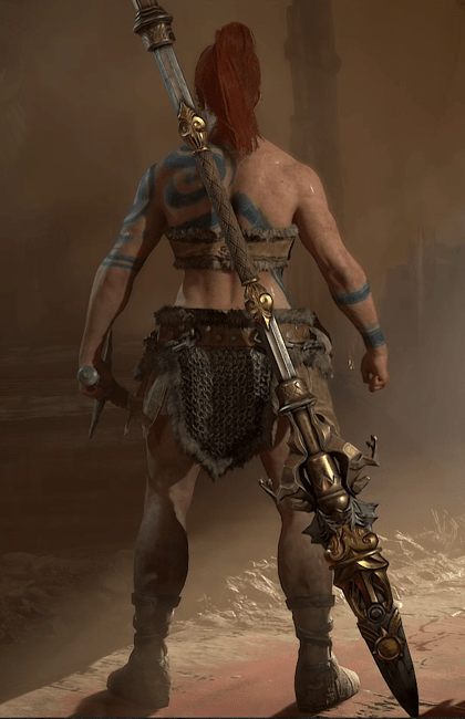Diablo 4 - War Crest Polearm Weapon Transmog