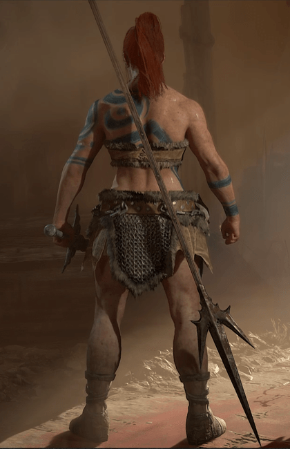 Diablo 4 - Pike Polearm Weapon Transmog