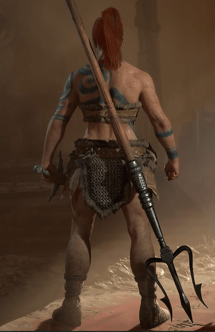 Diablo 4 - Fate Polearm Weapon Transmog