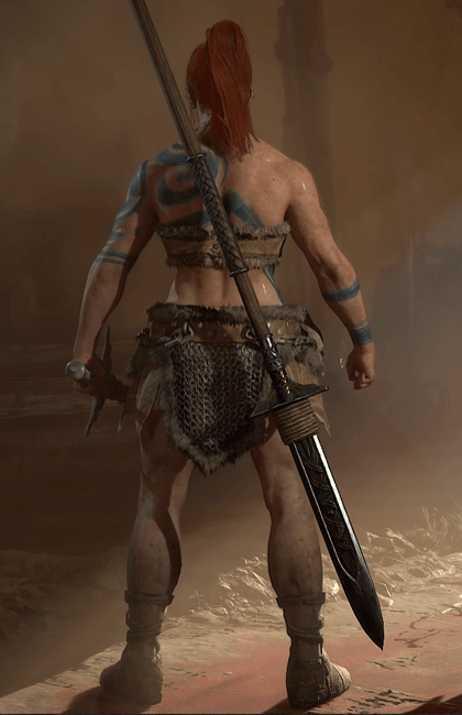 Diablo 4 - Hache Polearm Weapon Transmog