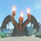 Tears of the Kingdom - Flame Gleeok