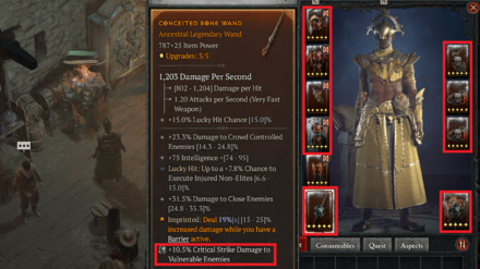 Diablo 4 - Socket Gear with Synergistic Gems