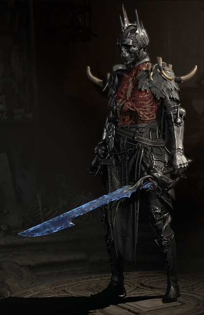 Diablo 4 - Crystal Greatsword Two-Handed Sword Weapon Transmog