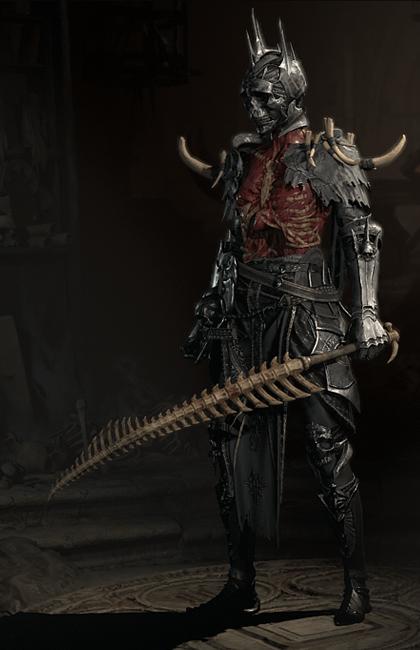 Diablo 4 - Spinal Two-Handed Sword Weapon Transmog