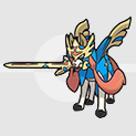 Zacian Gray Icon
