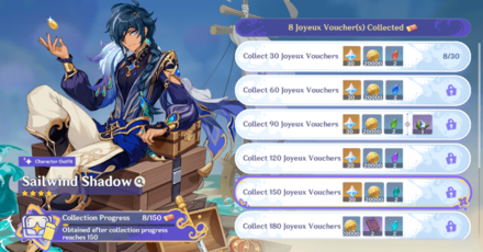 Genshin - Joyeux Voucher for Kaeya