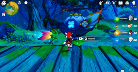 Genshin Impact Capturing Light and Shadow - Location Map 2