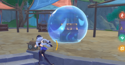 Genshin Impact - Puzzles Set Up by Hydro Eidolons