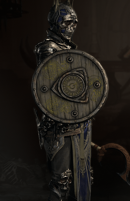 Diablo 4 - Targe Shield Weapon Transmog