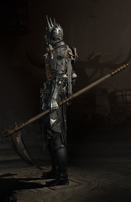Diablo 4 - Grave Striker Two-Handed Scythe Weapon Transmog
