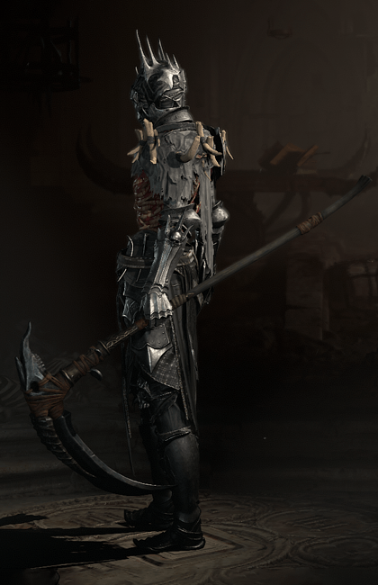 Diablo 4 - Scapel Two-Handed Scythe Weapon Transmog