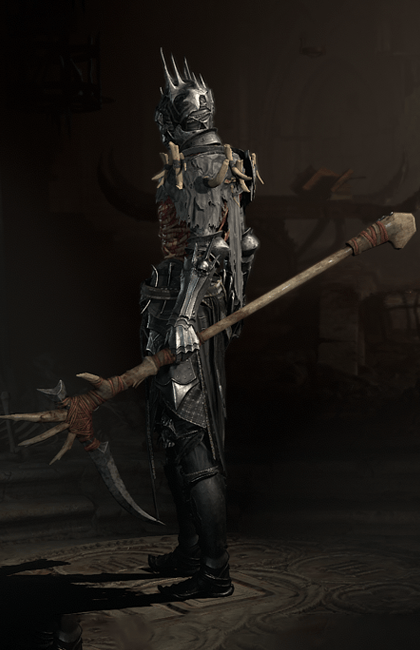 Diablo 4 - Compassion Two-Handed Scythe Weapon Transmog