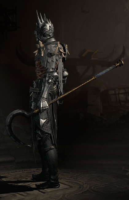 Diablo 4 - Weathered Scythe Two-Handed Scythe Weapon Transmog