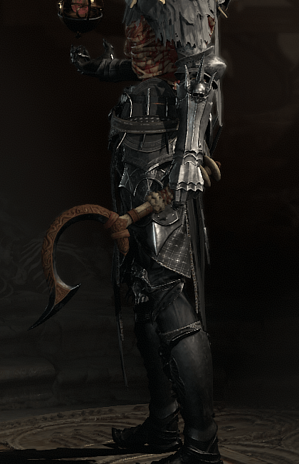 Diablo 4 - Khopesh One-Handed Scythe Weapon Transmog