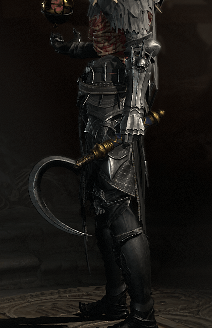 Diablo 4 - Billhook One-Handed Scythe Weapon Transmog