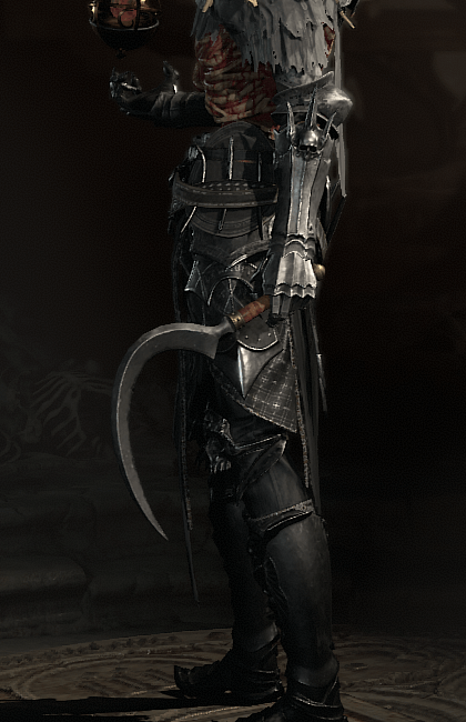 Diablo 4 - Hand Sickle One-Handed Scythe Weapon Transmog