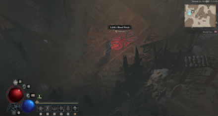 Diablo 4 - Echo of Hatred Overworld Location