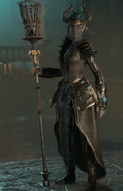 Diablo 4 - Torment Staff Staff Weapon Transmog