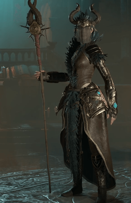 Diablo 4 - Rough Staff Staff Weapon Transmog