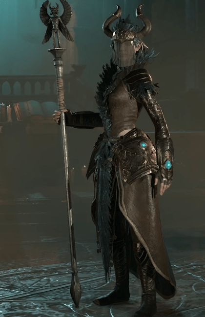 Diablo 4 - Elder Staff Staff Weapon Transmog