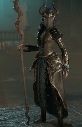 Diablo 4 - Rune Staff