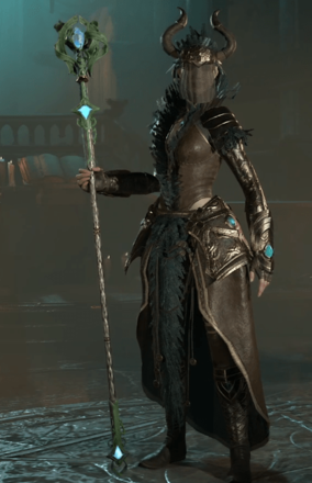 Diablo 4 - Jade Greatstaff