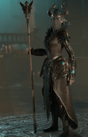 Diablo 4 - Cedar Staff