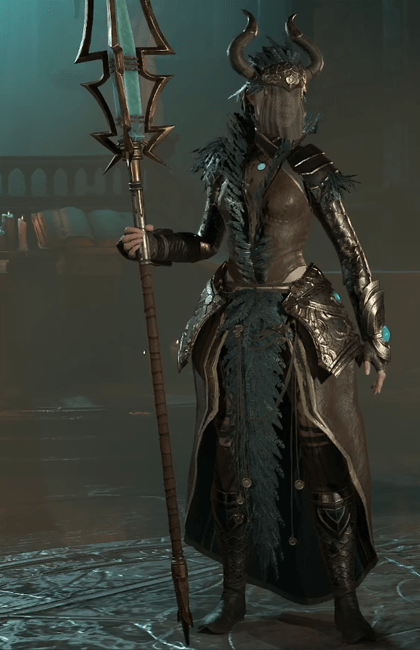 Diablo 4 - Energy Staff Staff Weapon Transmog