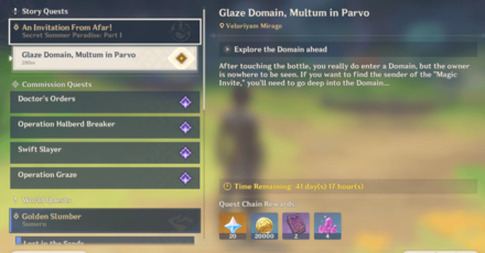 Genshin Impact - Glaze Domain, Multum in Parvo 1