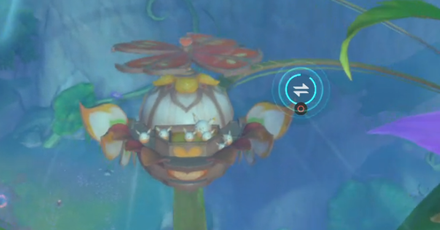 Genshin - You can switch by pressing a button while riding the Choo-Choo Cart