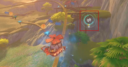 Genshin - Press switch button