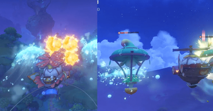 Genshin - Destroy the Bloatty Floatties and Fungus Ballons