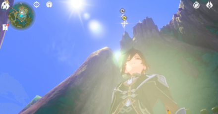 Genshin - How to Get to the Luxurious Chest in the Silver Bottle Courtyard Step 3