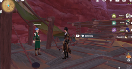 Genshin Impact - Talk to Jeronney