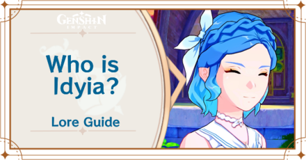 Genshin Impact - Idyia Story and Profile