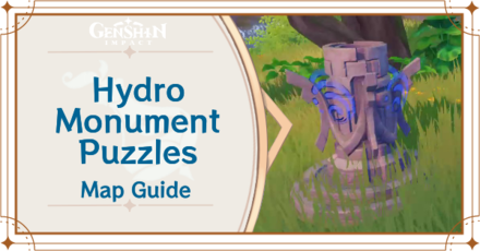 Genshin Impact - Hydro Monument Puzzle Locations Guide