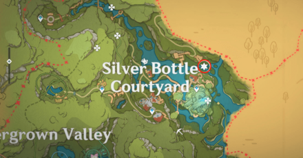 Genshin - Secret Summer Paradise - Hydro Monument Puzzle 3 - Location