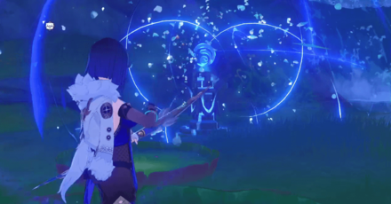 Genshin - Secret Summer Paradise - Hydro Monument Puzzle 3 - Activate the Monuments