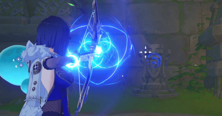 Genshin - Secret Summer Paradise - Hydro Monument Puzzle 4 - Activate the Monuments