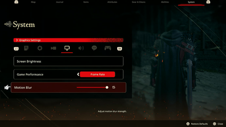 Final Fantasy XVI (FF16) - Motion Blur Settings is now available
