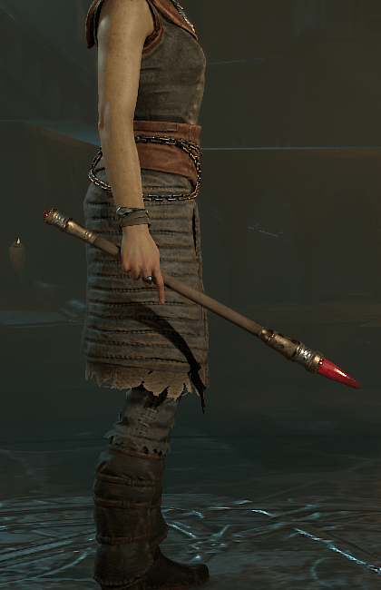 Diablo 4 - Basic Wand Wand Weapon Transmog