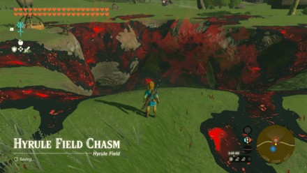 TOTK - Hyrule Field Chasm World View